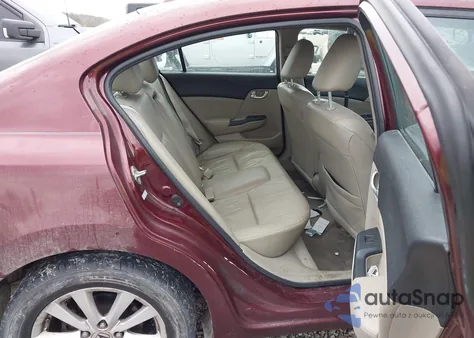 2012 Honda Civic Ex-L from USA, damaged, VIN 2HGFB2F91CH513989